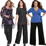 plus size dressy pant suits