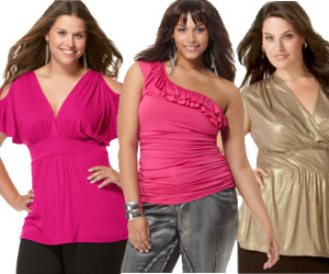 Sexy Plus Size Tops